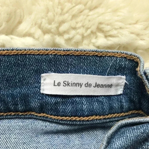 Frame  Denim Distressed Skinny Jeans Size 25 - Picture 11 of 16